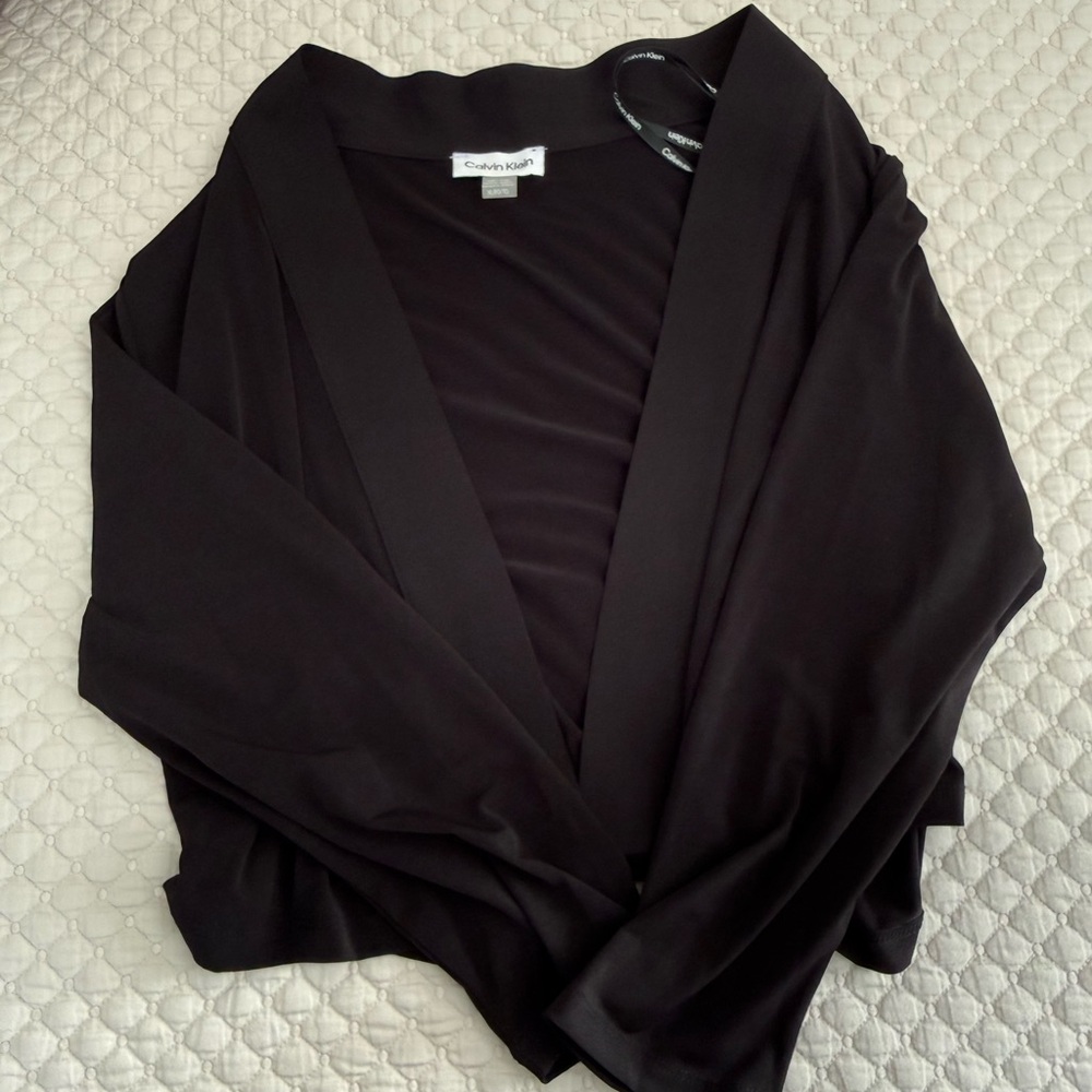 Calvin Klein Classic Black Cardigan
